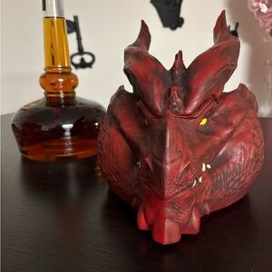Cinépolis Dungeon & Dragons Themberchaud Red Dragon Popcorn Bucket NEW Hard Find